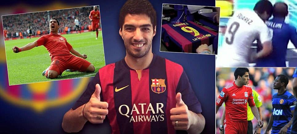 Suarez Pastikan Hengkang ke Barcelona